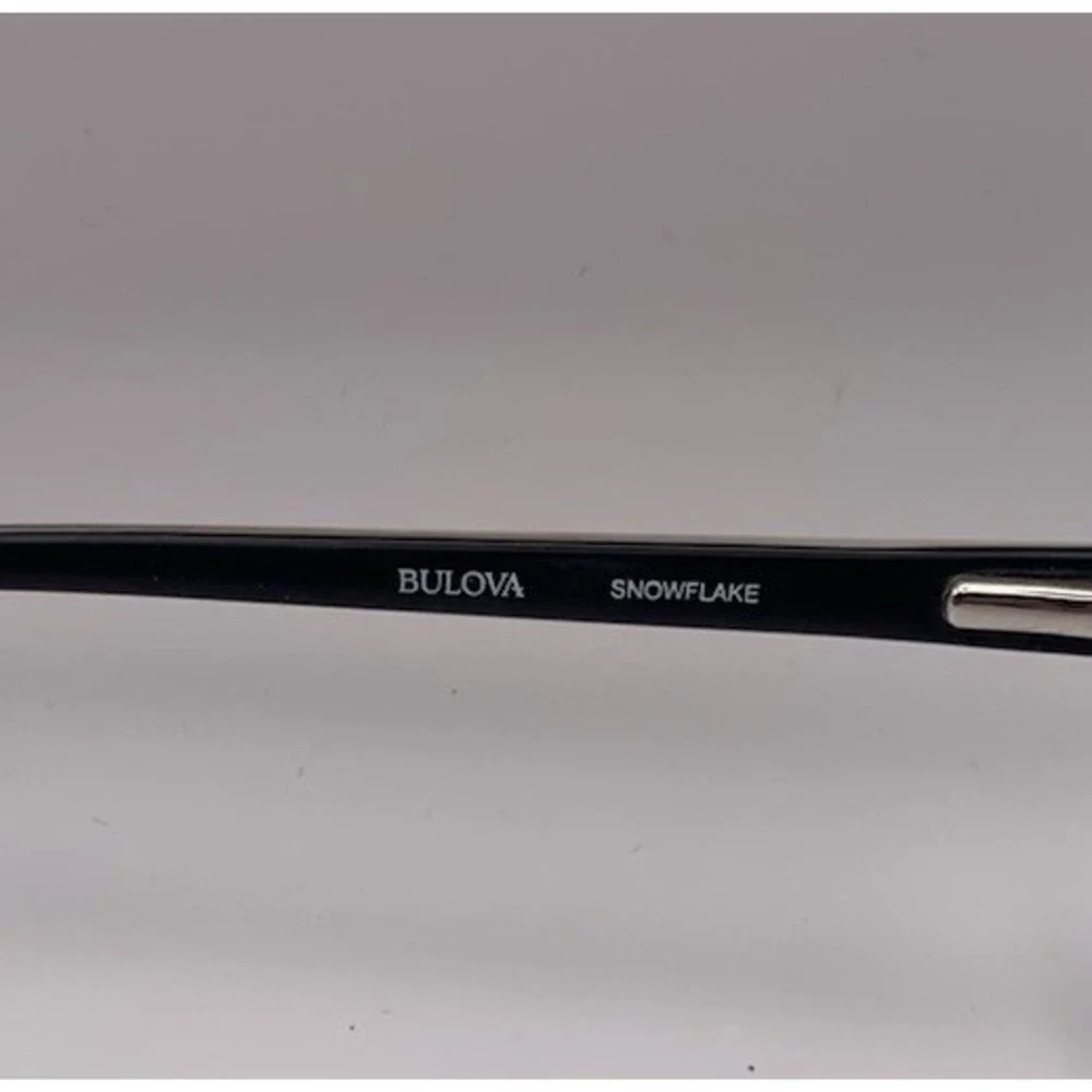 Bulova eyeglasses snowflake